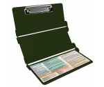 WhiteCoat Clipboard® Trifold - Army Green Occupational Therapy Edition